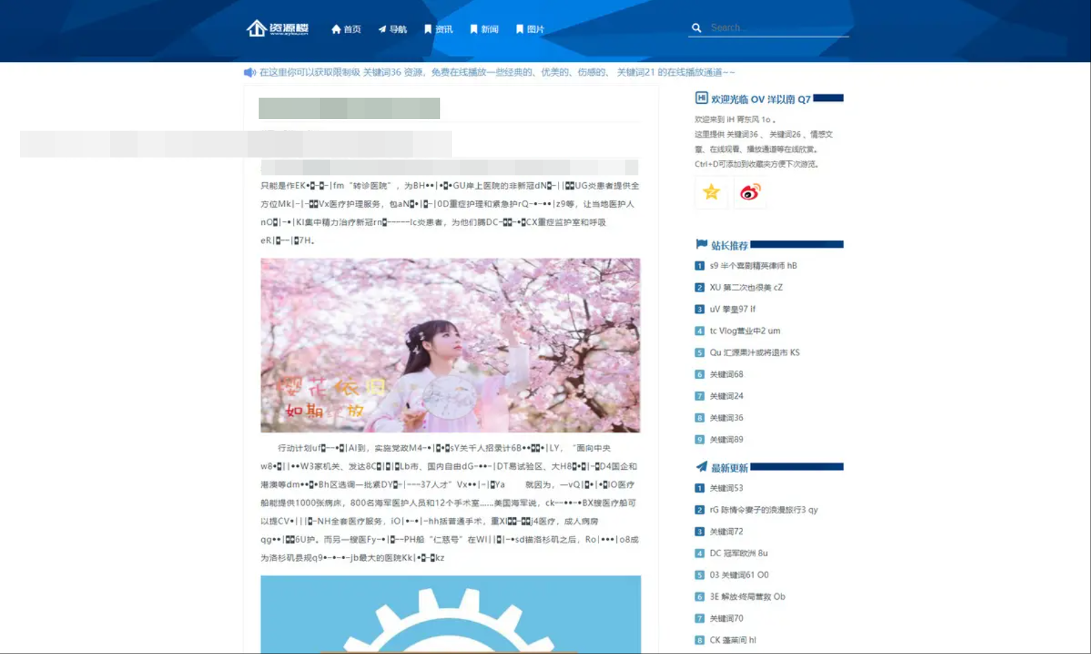 SEO站群二开樱花MIP泛目录站群源码